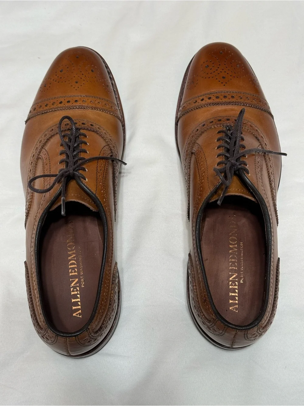 Allen Edmonds Strand (Walnut) Cap-Toe Oxford